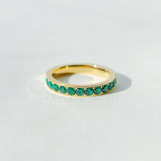 Lucky Ring (Green: youth, peace, life)