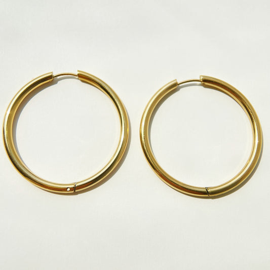 HOOP EARRINGS 40MM 15115