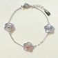 Lucky Five-Leaf Flower（Small） Bracelet 15297