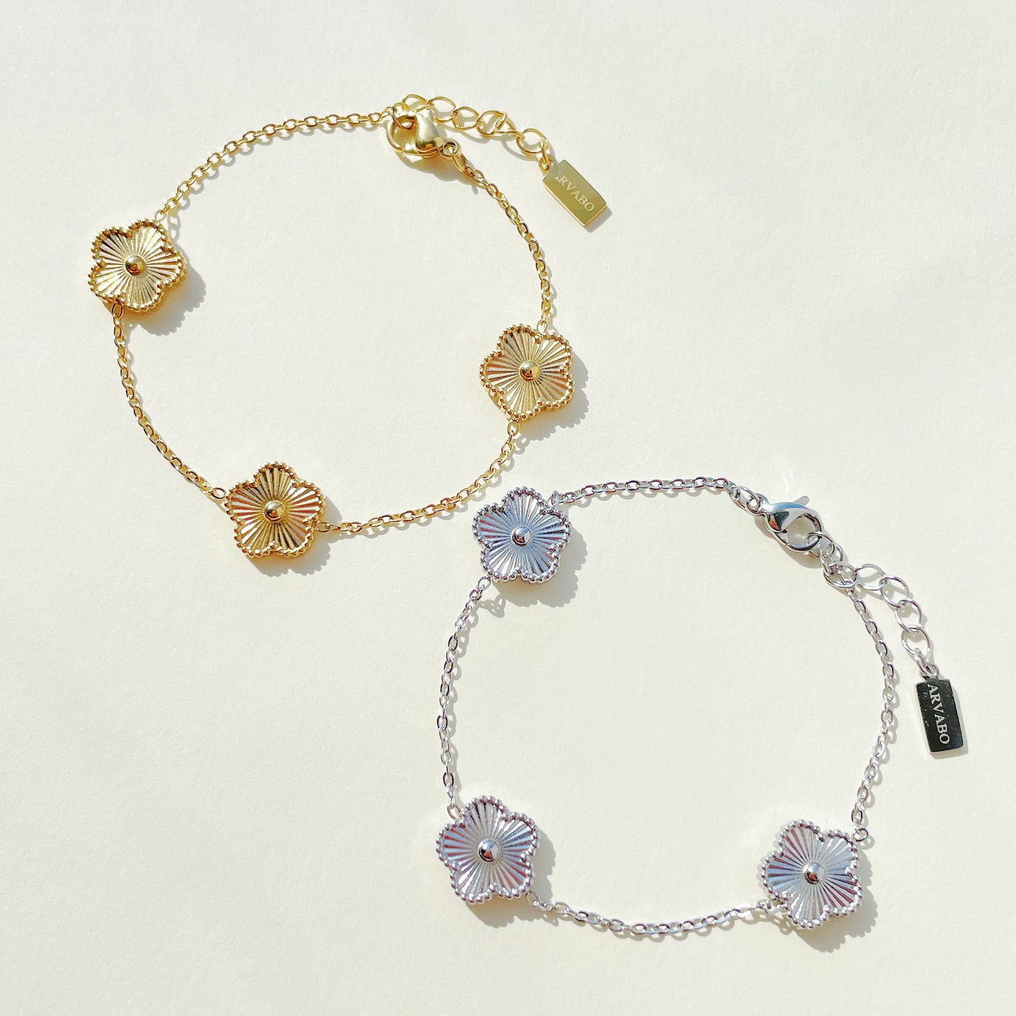 Lucky Five-Leaf Flower（Small） Bracelet 15297