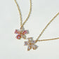 Flower necklace 14742