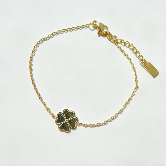 Lucky Four Leaf Flower Bracelet 0003