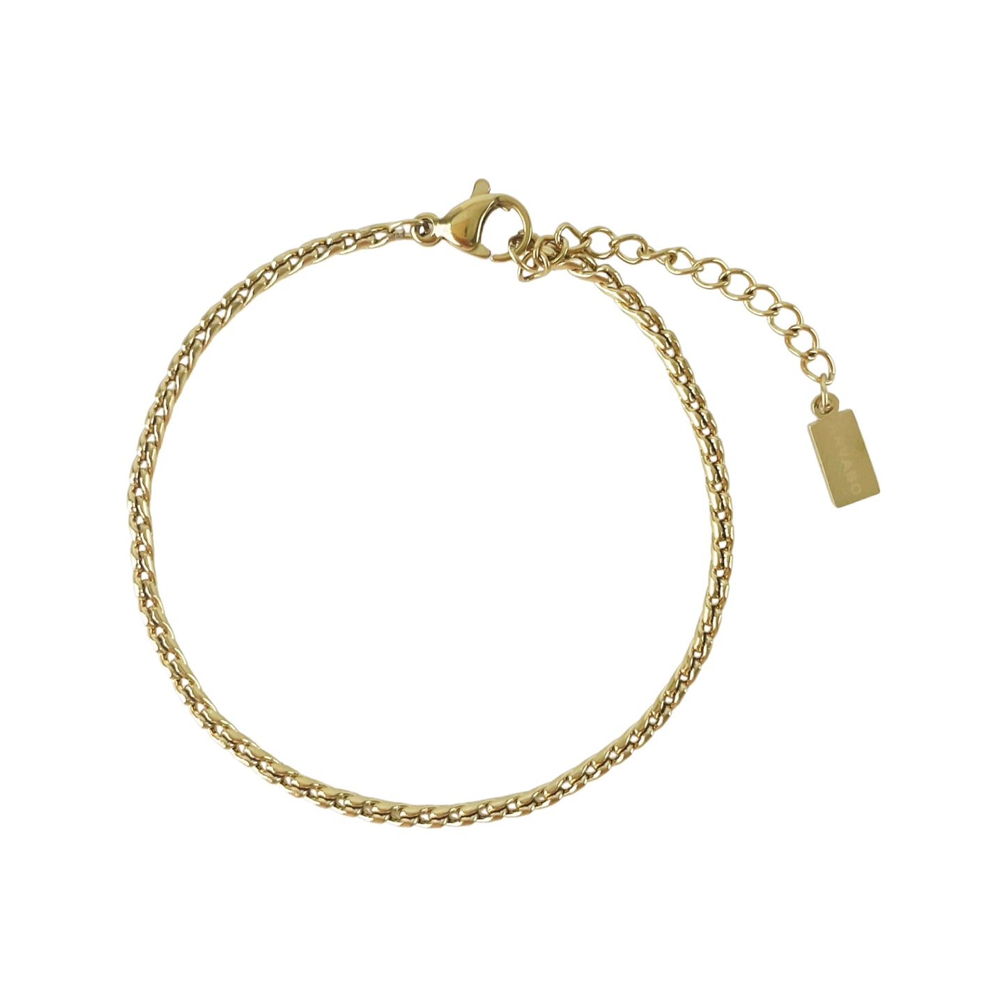 AW0115 Delicate Threaded Chain bracelet